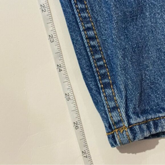 Umgee High Waist Rise Mom Fit Jeans Pintuck Leg 90's Style Size 27 - Picture 11 of 15